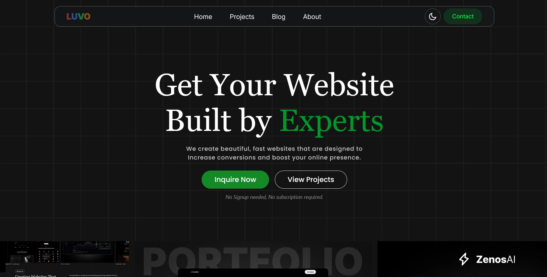 Luvo Web Agency - Luvo Web is my web development agency focused on c...